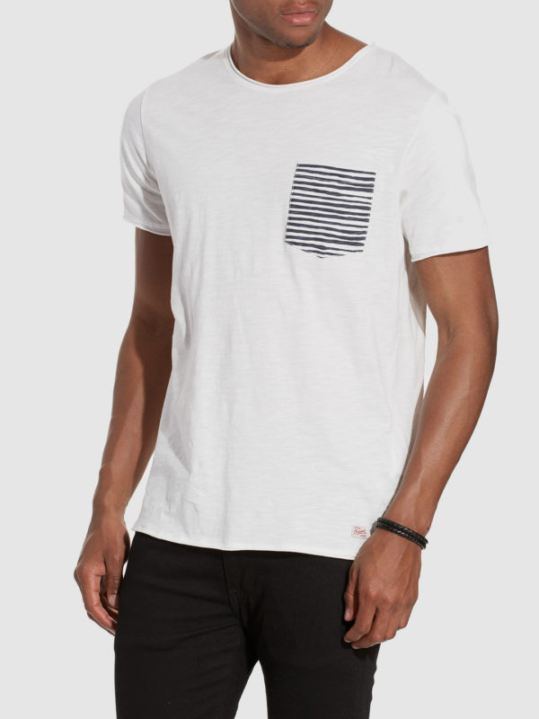 Striped pocket tee