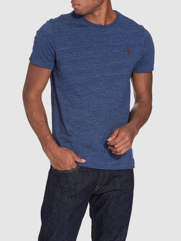 Casual blue tee