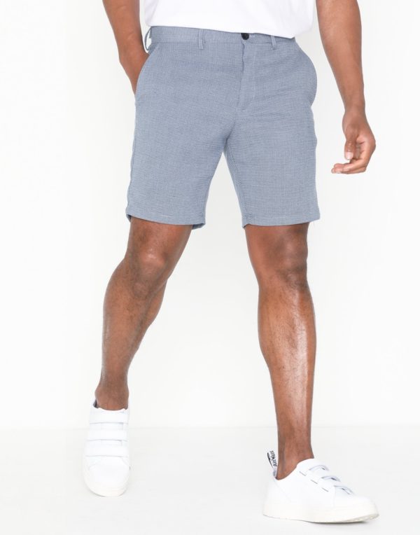 Shorts blue checked